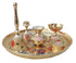 Brass Puja Thali Set With Velvet Box 1.27kg